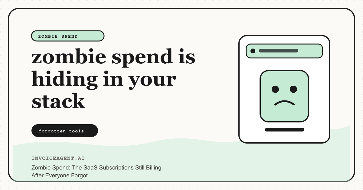 Zombie Spend: The SaaS Subscriptions Still Billing After Everyone Forgot